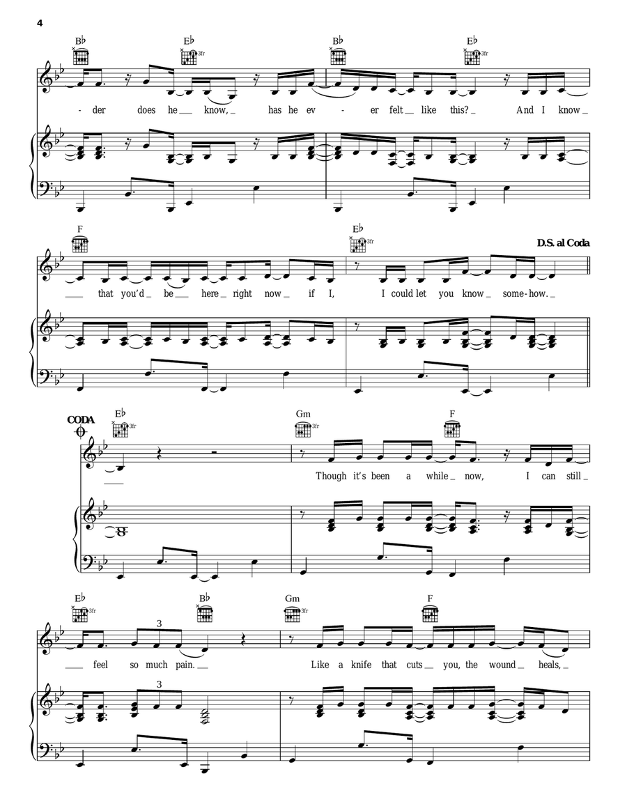 Every Rose Has Its Thorn Piano, Vocal, Guitar scores gallery preview page 4