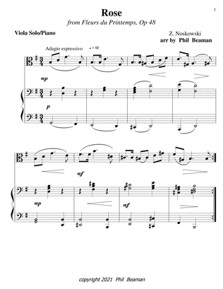 Rose-Noskowski- Viola-Piano