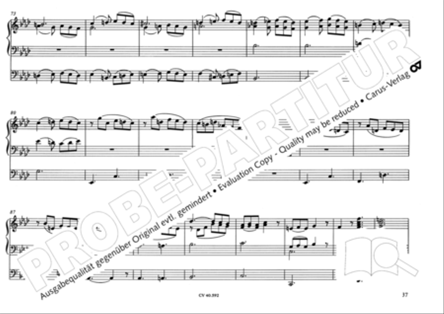 Free Organ Music from the Romantic Period, Vol. II (Freie Orgelmusik der Romantik, Band II) Organ scores gallery preview page 38