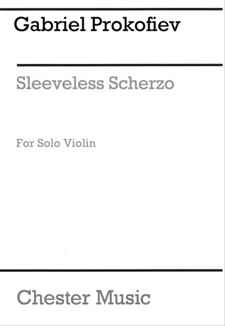 Sleeveless Scherzo Violin Solo scores gallery preview page 1