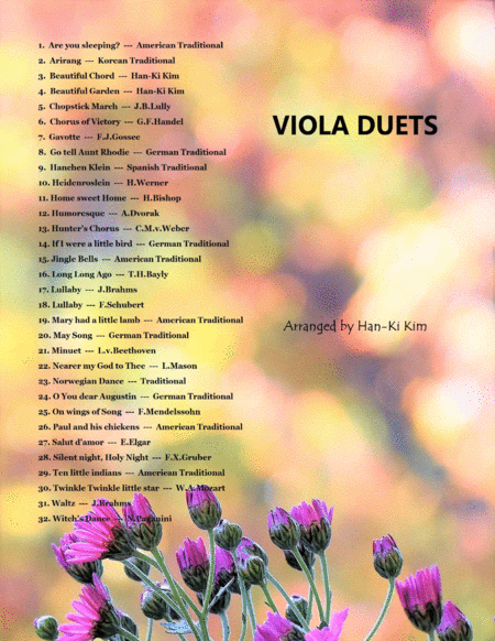Viola Duets image number null
