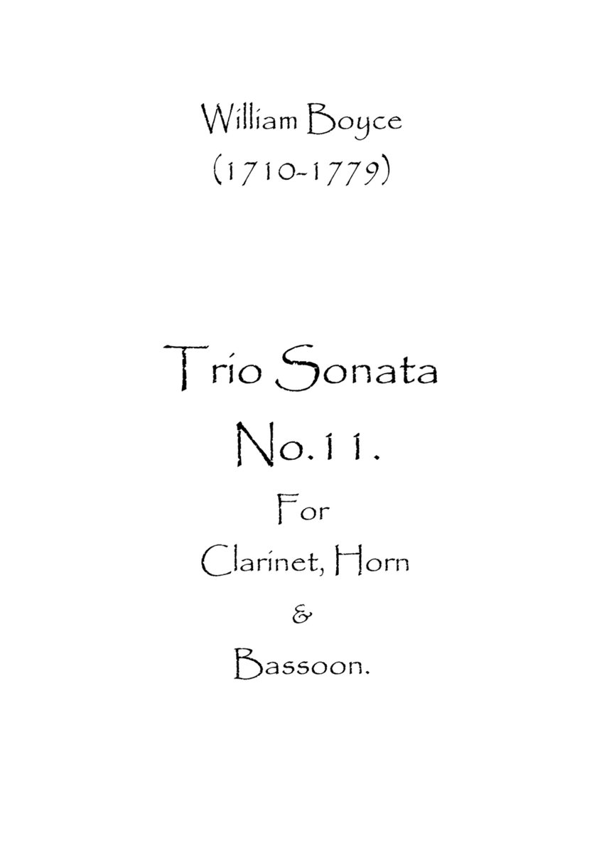Trio Sonata No.12 image number null