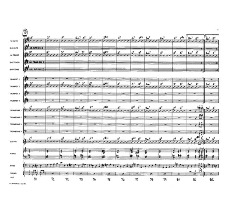 Sax-O-Rama Sax-O-Rama Jazz Ensemble scores gallery preview page 11