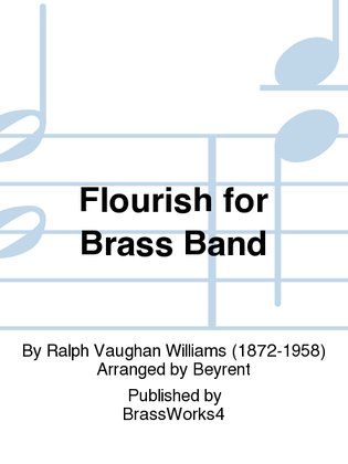 Book cover for Flourish for Brass Band