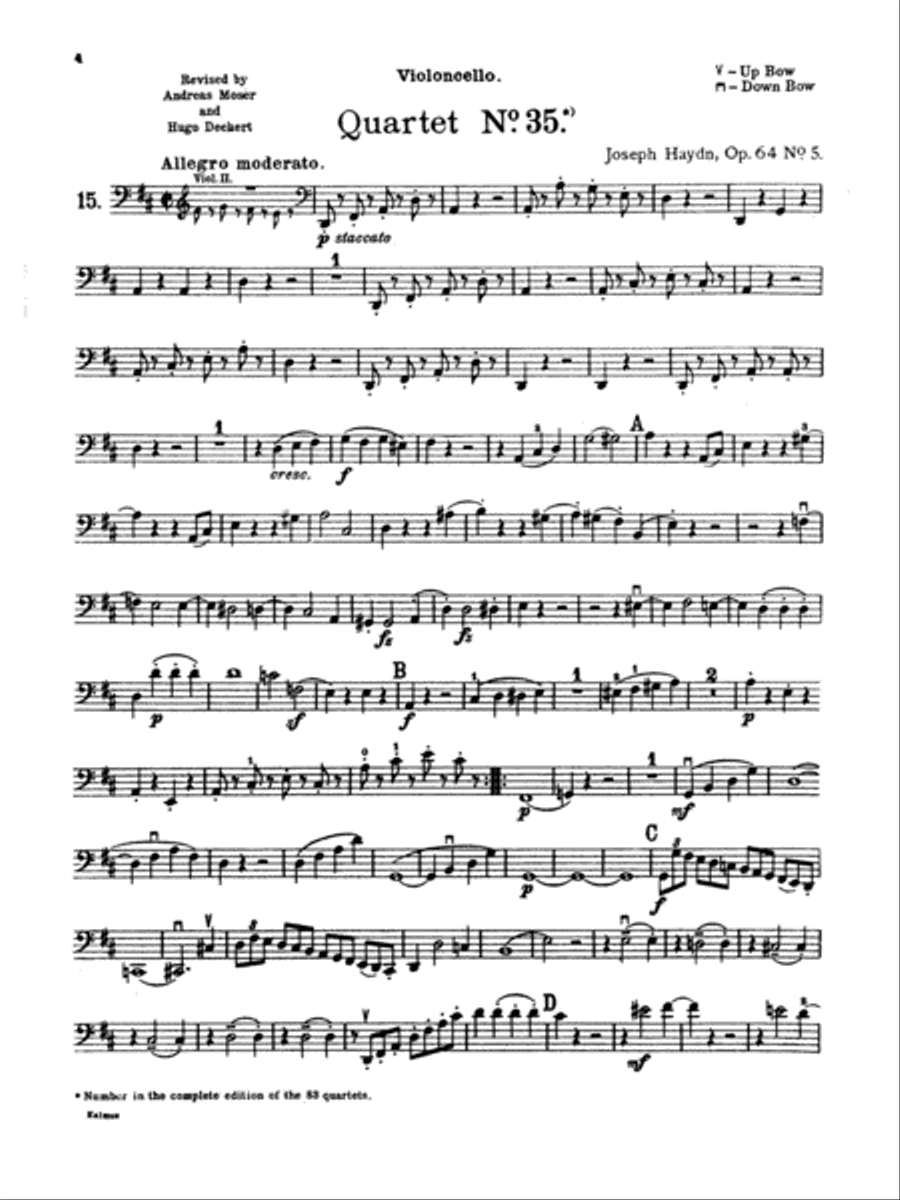 Thirty Celebrated String Quartets, Volume 2 String Quartet scores gallery preview page 11