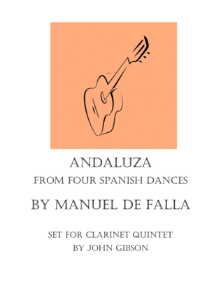 Andaluza set for clarinet quintet or small clarinet choir