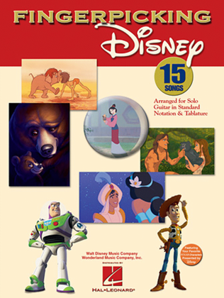 Book cover for Fingerpicking Disney