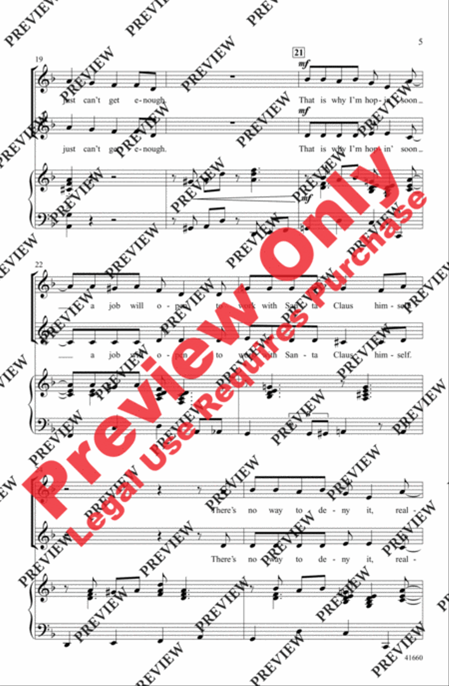 Shoulda Been a North Pole Elf - SoundTrax CD (CD only) Choir scores gallery preview page 4