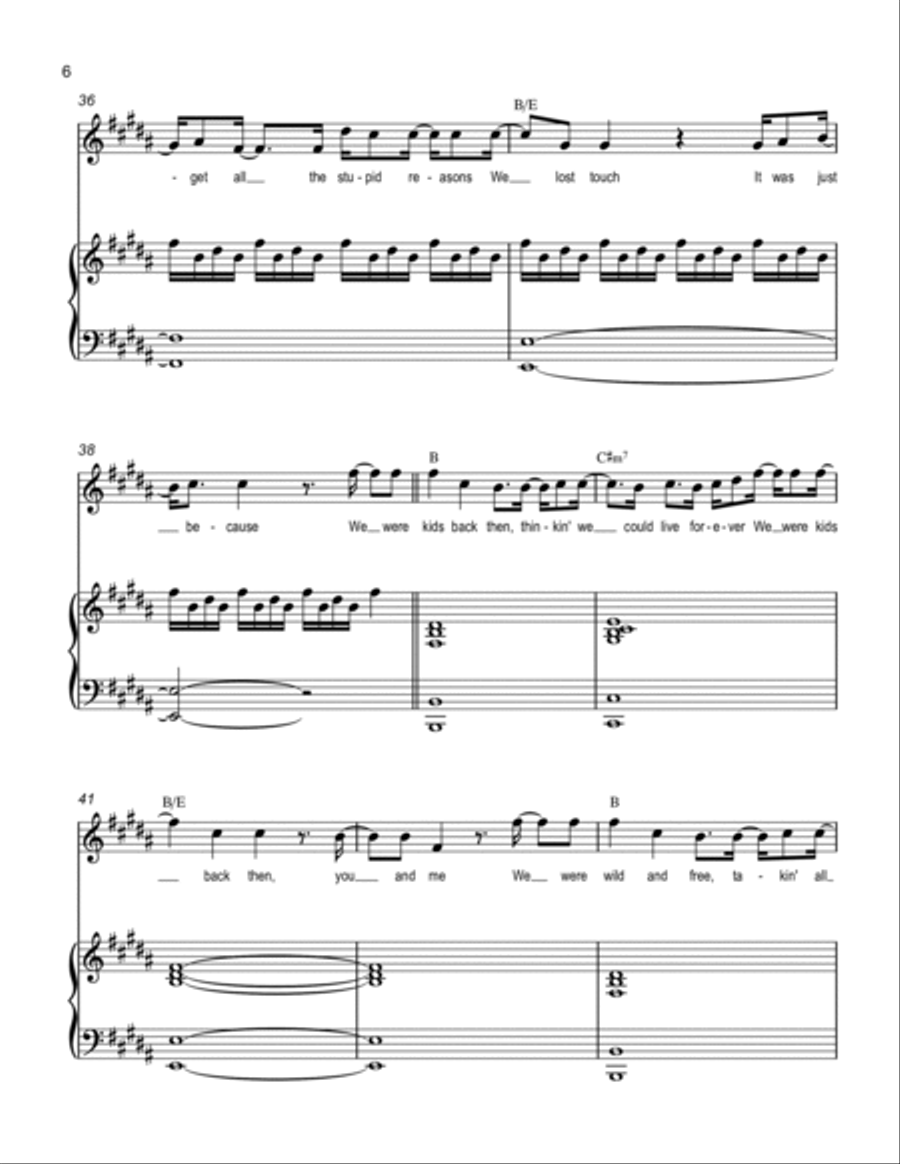 Kids Voice scores gallery preview page 6