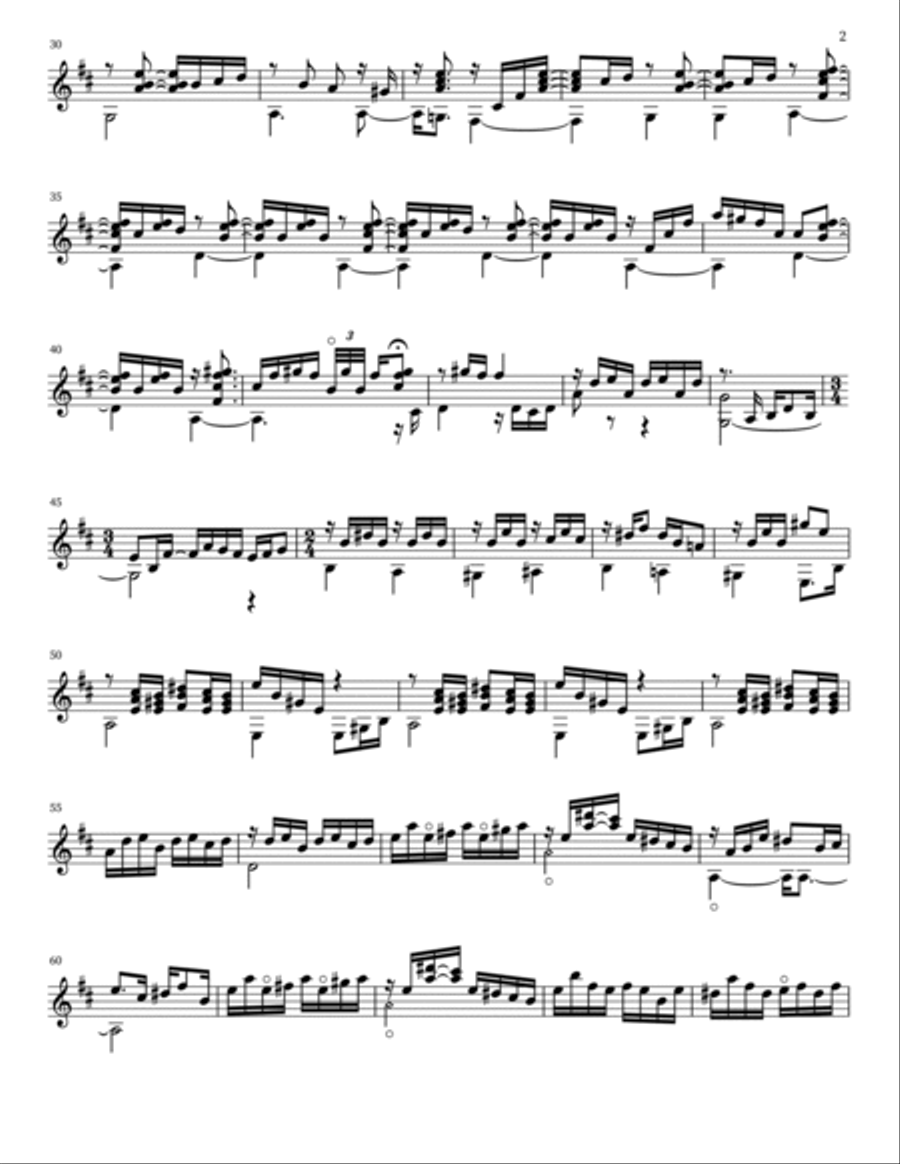 Sage And Spirit Acoustic Guitar scores gallery preview page 2
