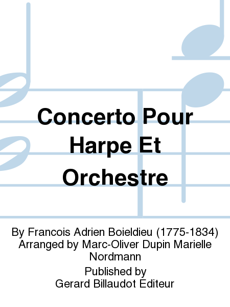 Concerto Pour Harpe Et Orchestre