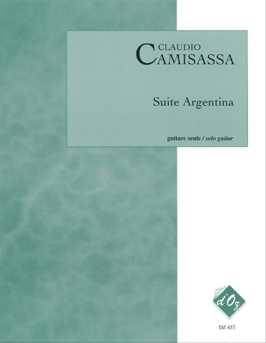 Suite Argentina Suite Argentina Classical Guitar scores gallery preview page 1