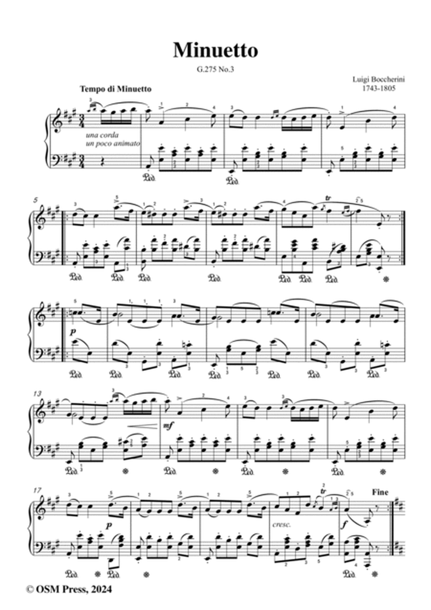 Boccherini-Minuetto,G.275 No.3 image number null
