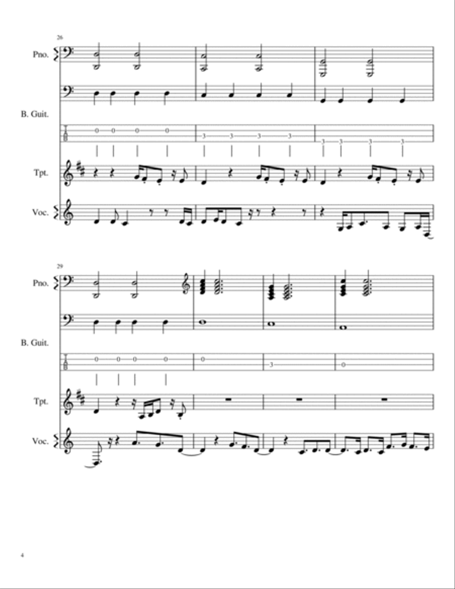 Watermelon Sugar Small Ensemble scores gallery preview page 4