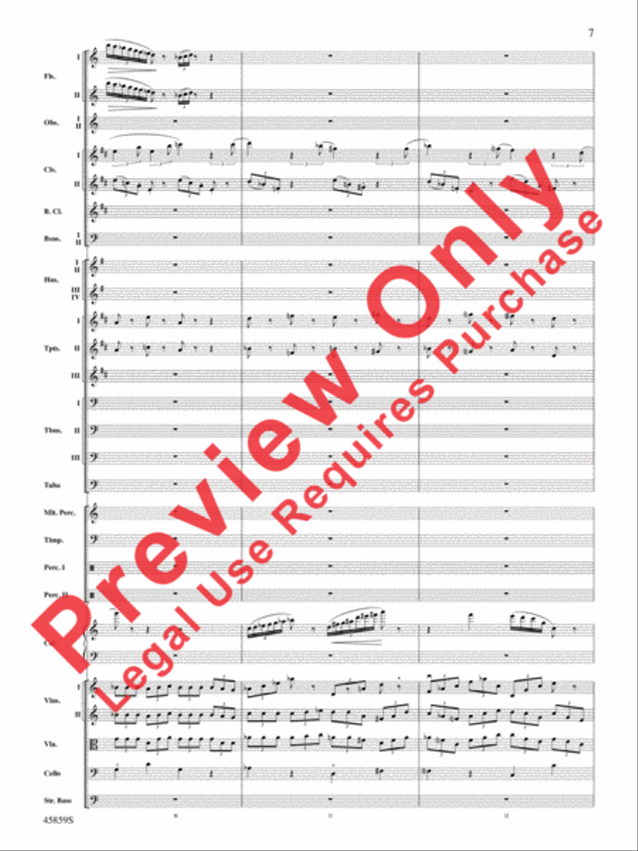 Fantastic Beasts and Where to Find Them Full Orchestra scores gallery preview page 7