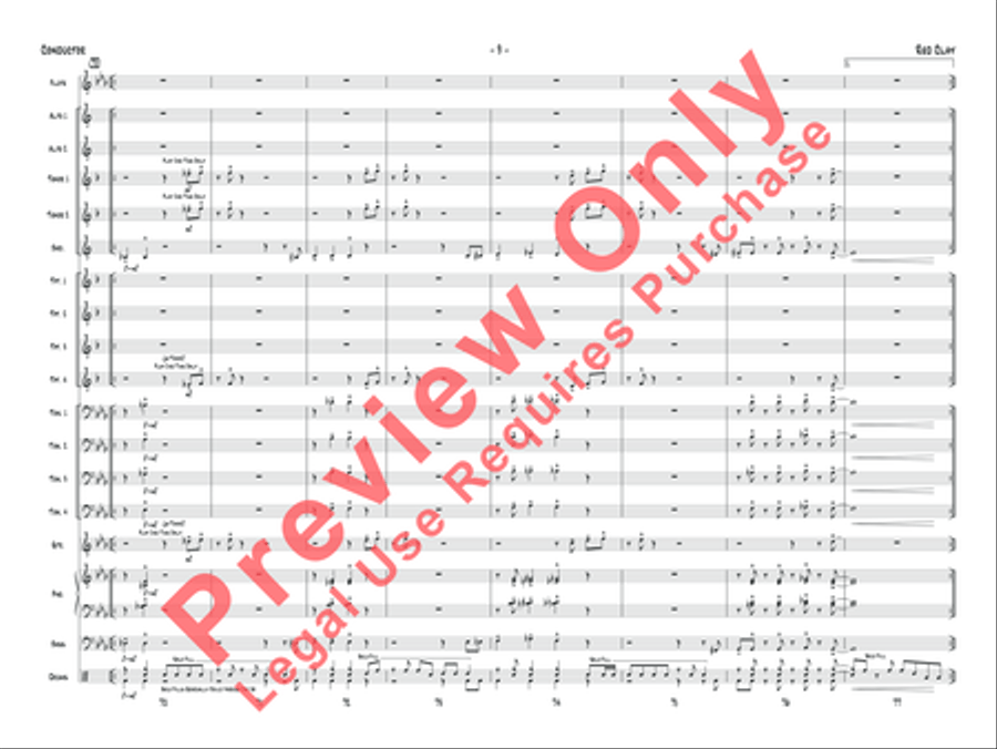 Red Clay Jazz Ensemble scores gallery preview page 26