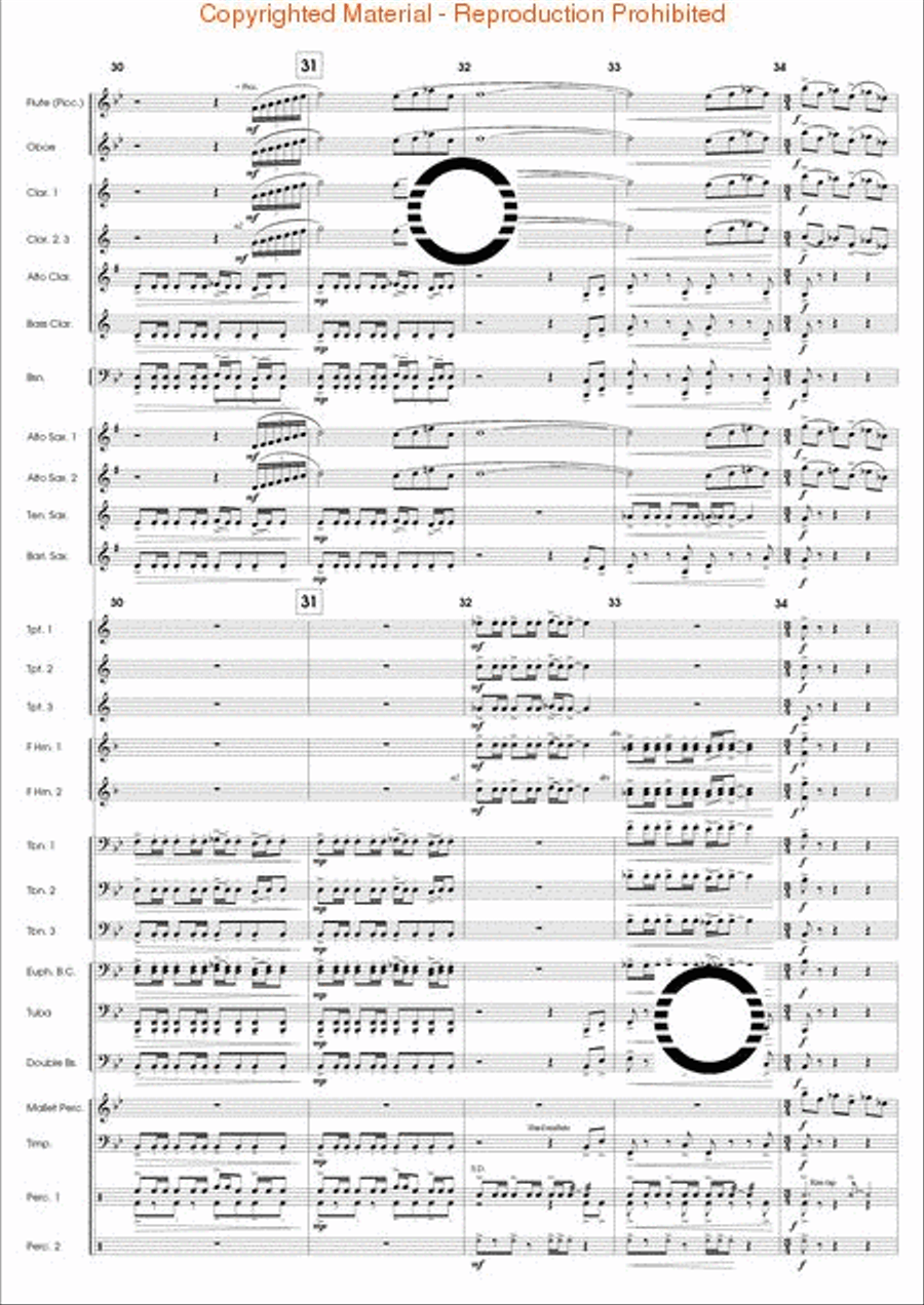Articulation Studies Articulation Studies Concert Band scores gallery preview page 65