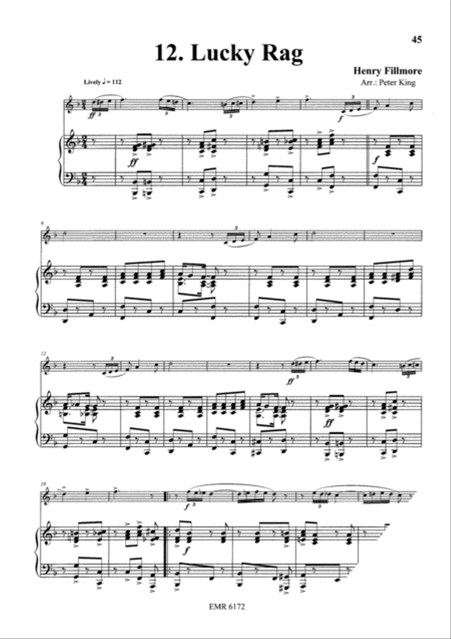 15 Rags 15 Rags Trumpet Solo scores gallery preview page 14