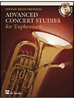 Book cover for Advanced Concert Studies for Euphonium