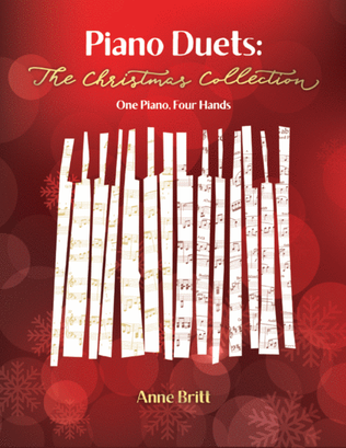 Book cover for Piano Duets: The Christmas Collection