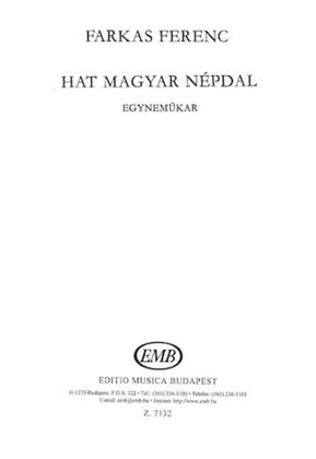 Book cover for Hat Magyar Npdal