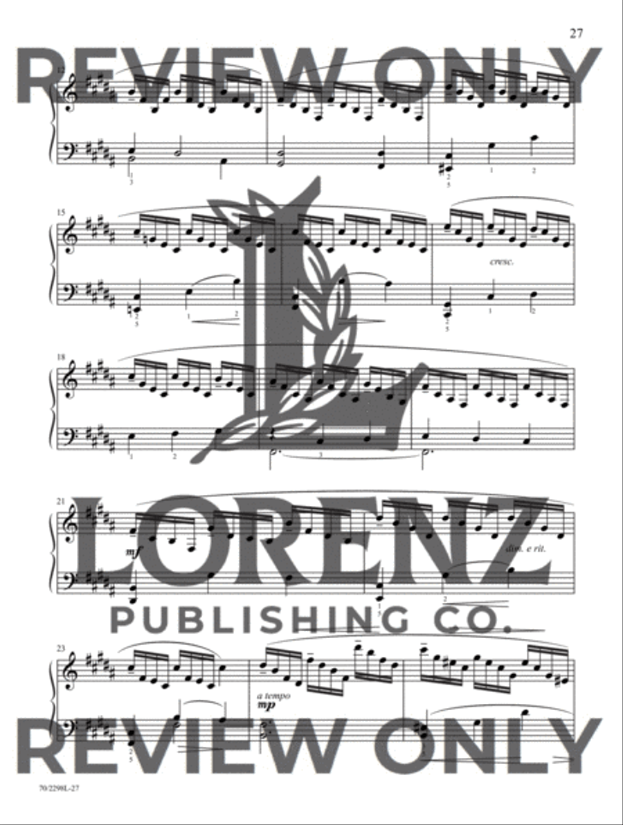 Artistry in Worship Piano Solo scores gallery preview page 14