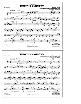 Into the Unknown (from Disney's Frozen 2) (arr. Paul Murtha) - Bb Clarinet