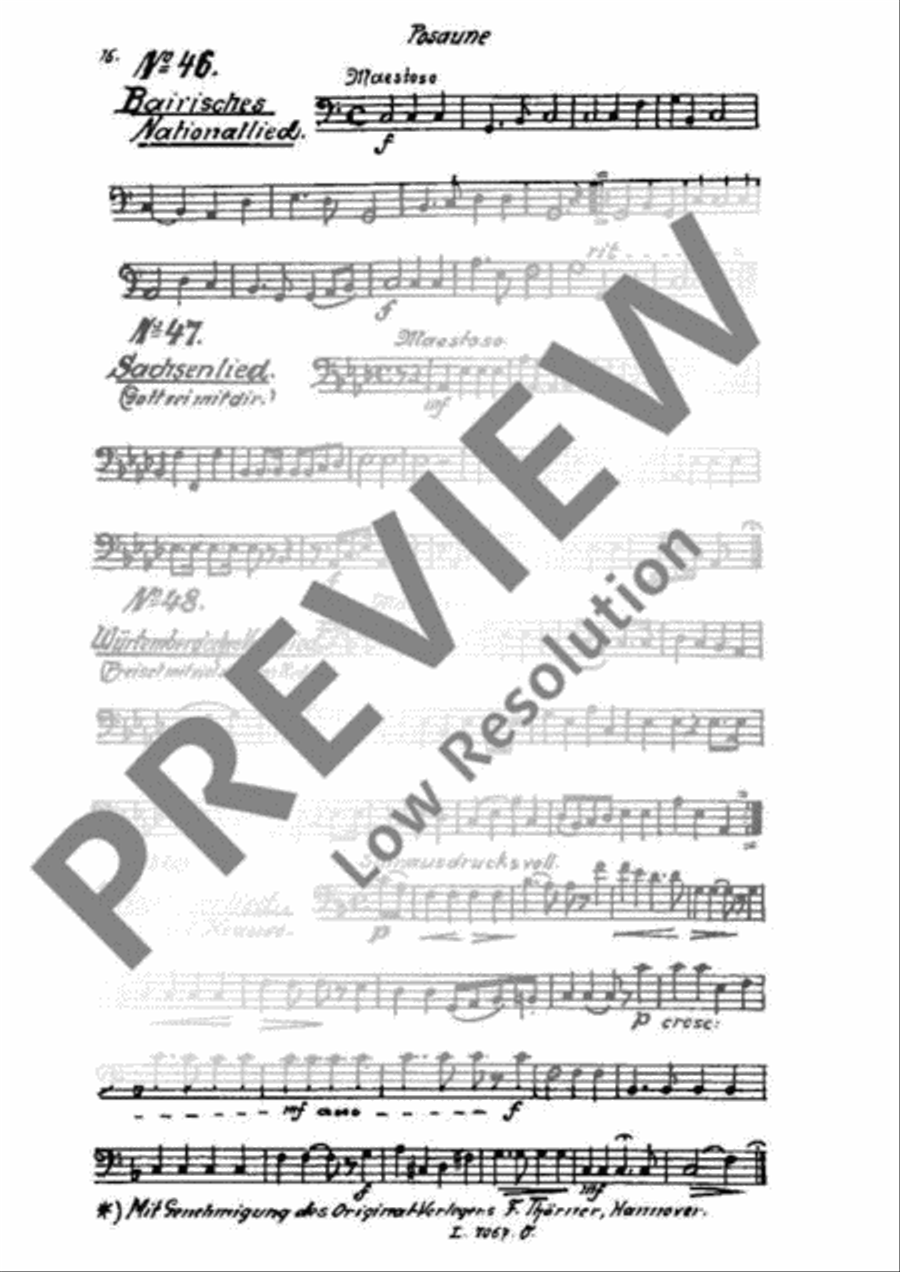 Hannovera Trombone scores gallery preview page 19