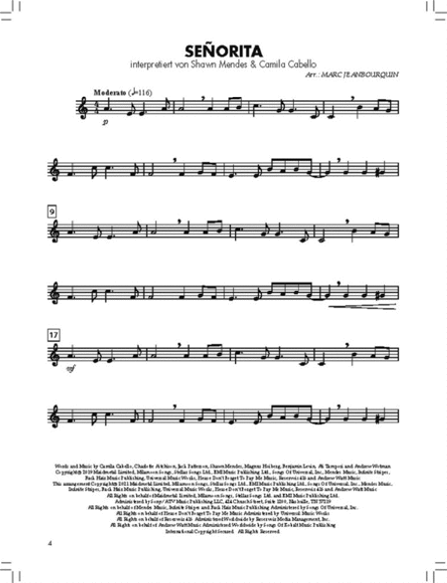 BläserKlasse Chart-Hits - Bassklarinette/Tenorhorn Concert Band scores gallery preview page 2