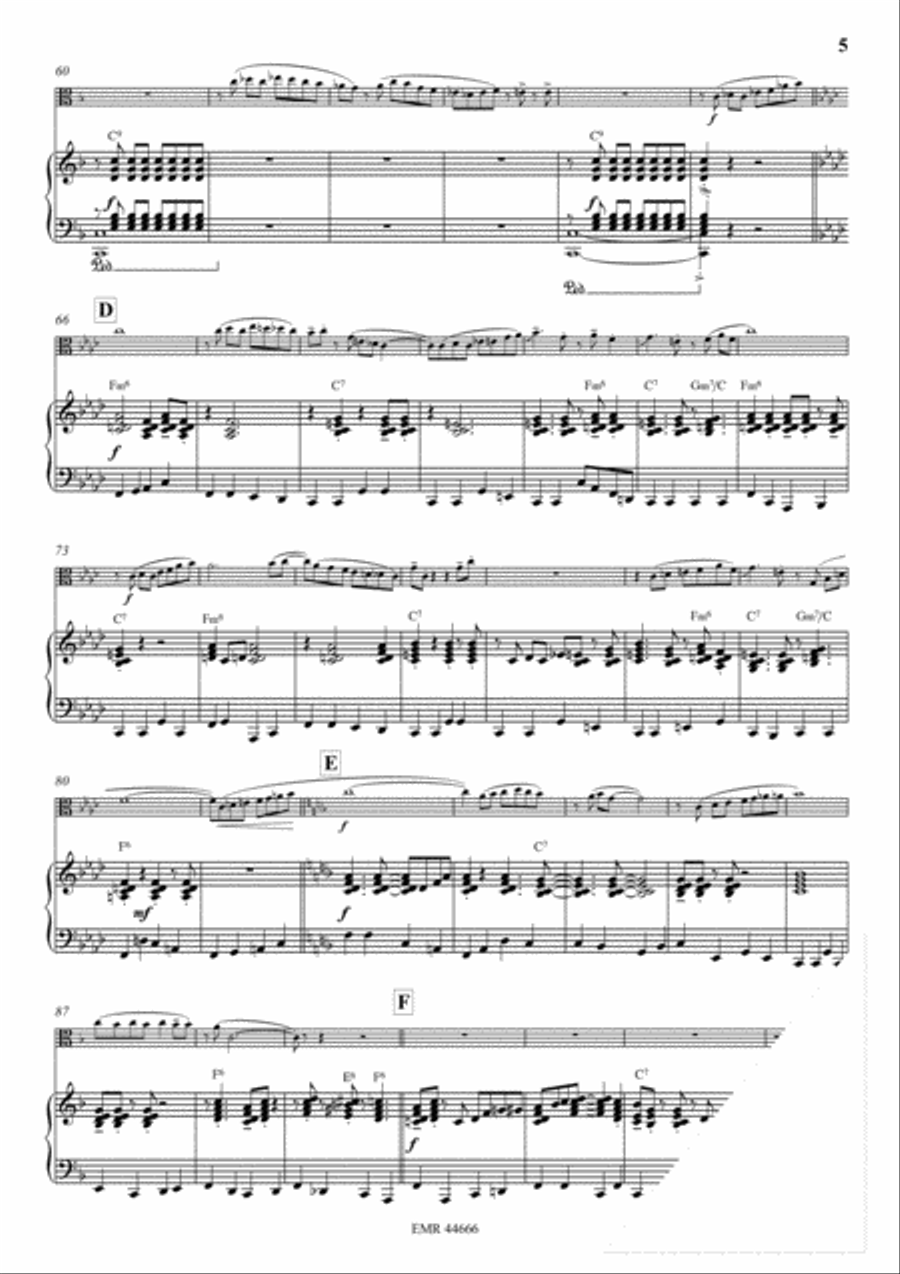 Carioca Piano Accompaniment scores gallery preview page 6