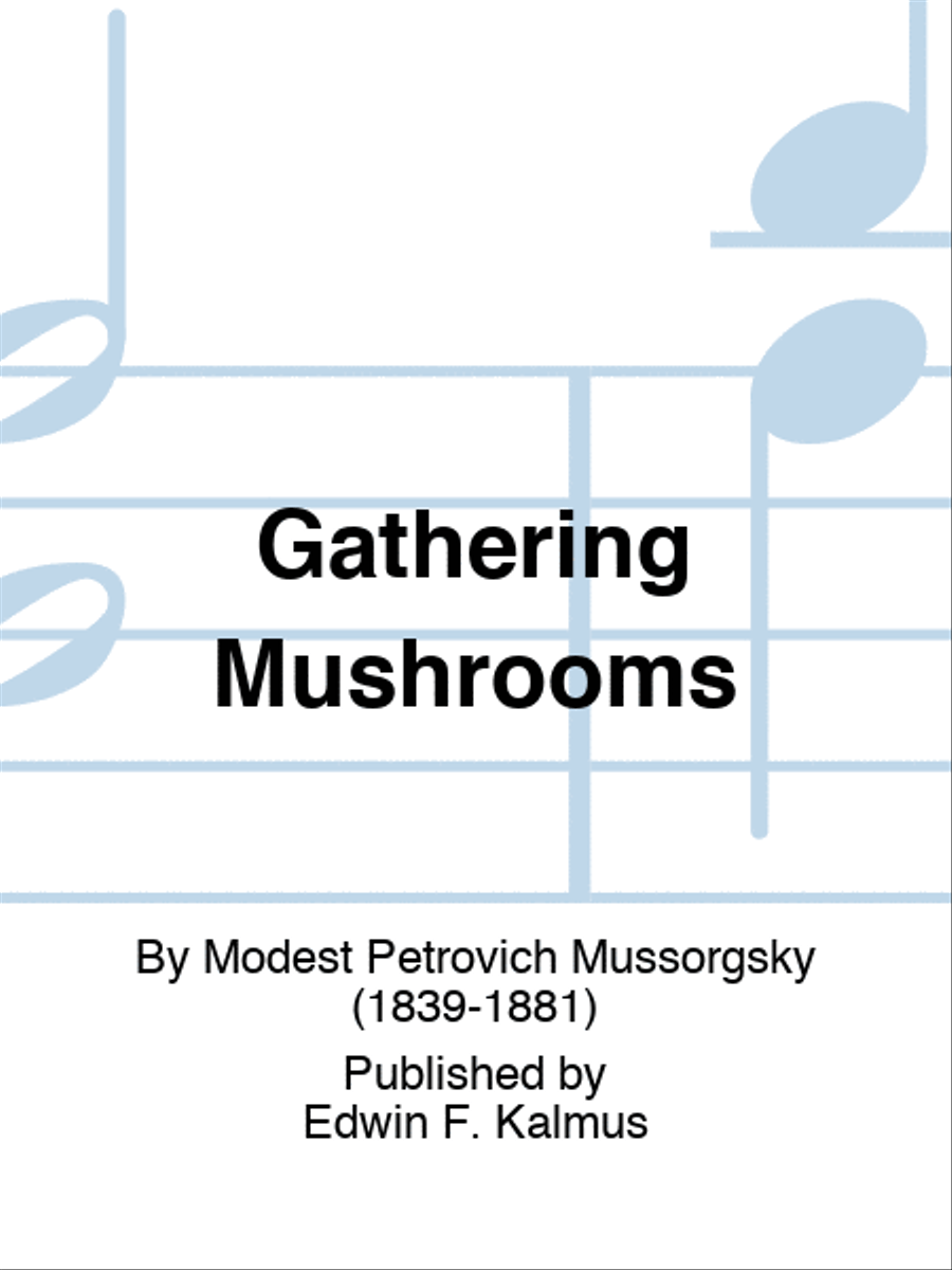Gathering Mushrooms Gathering Mushrooms Set of Parts scores gallery preview page 1