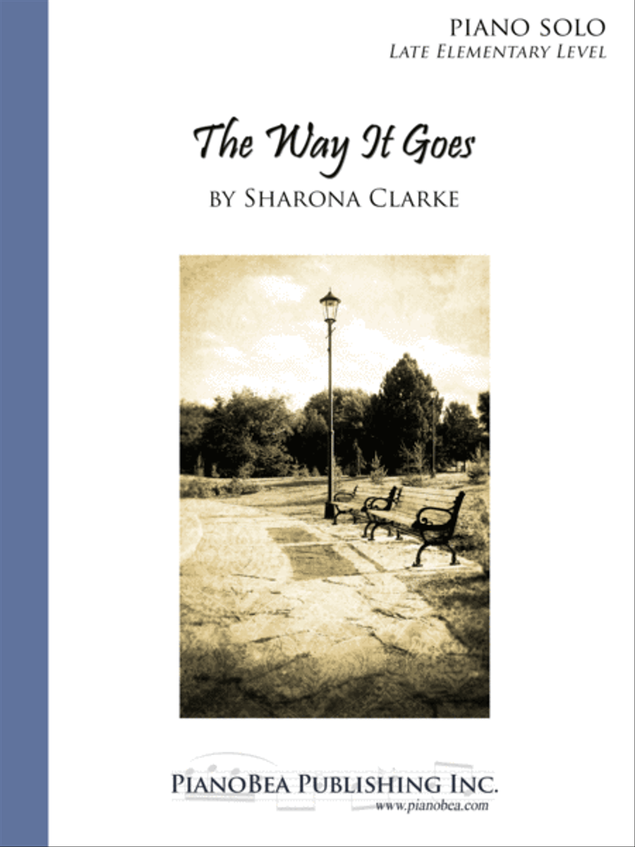 The Way It Goes - Sharona Clarke - Late Elementary Piano Method scores gallery preview page 1