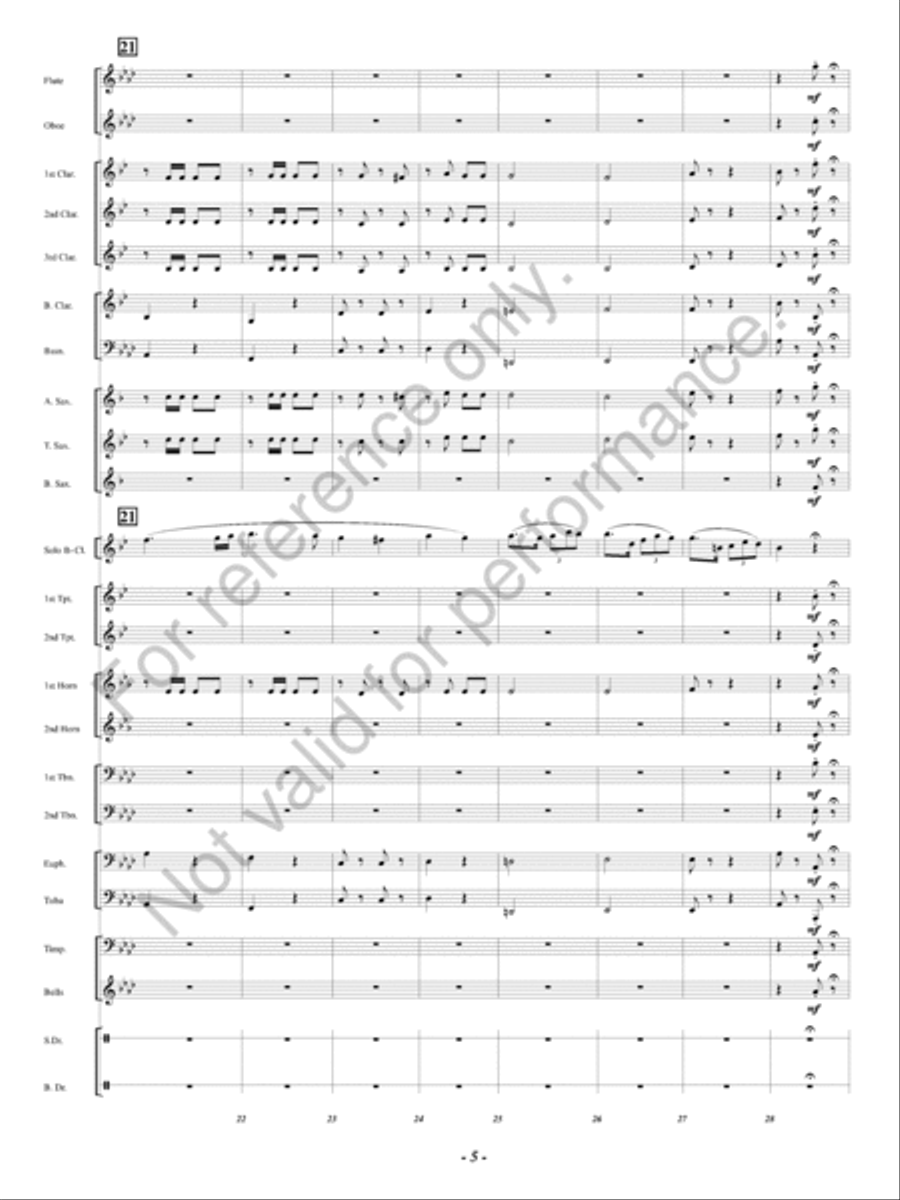 Luisa di Montfort Luisa di Montfort Concert Band scores gallery preview page 6