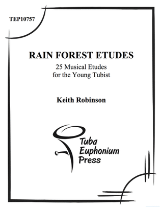 Book cover for Rain Forest Etudes