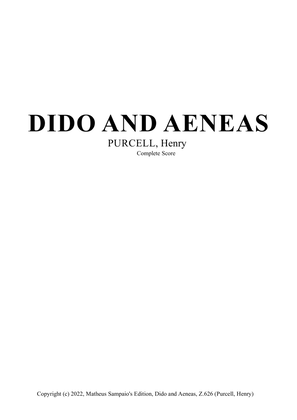 Dido and Aeneas, Z.626 - Score Only