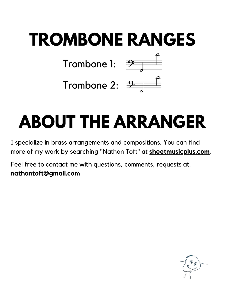 Do Your Ears Hang Low? Do Your Ears Hang Low? Trombone Duet scores gallery preview page 4