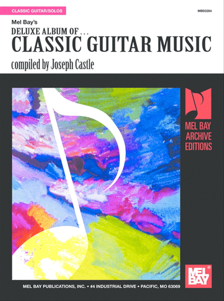 Deluxe Album of Classic Guitar Music Acoustic Guitar scores gallery preview page 1