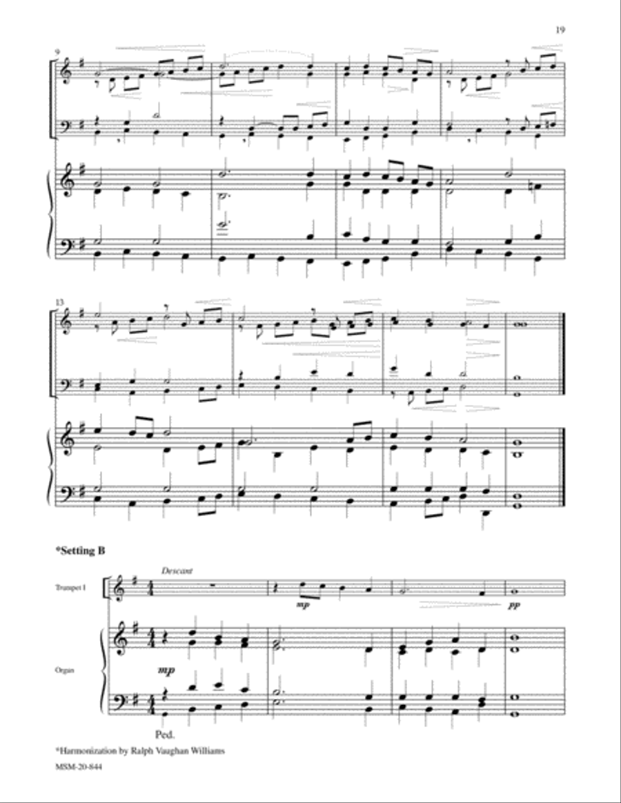 For All the Saints (Sine Nomine) Choir scores gallery preview page 2