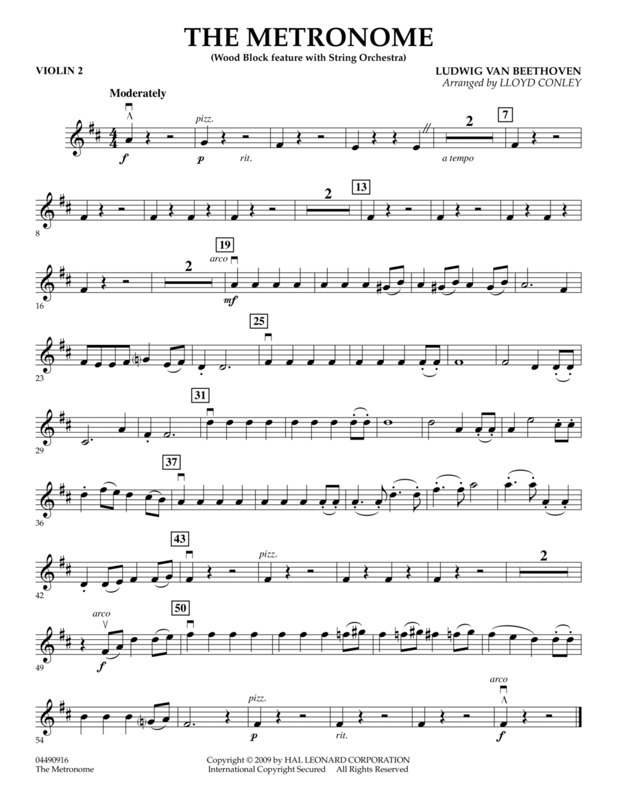 The Metronome - Violin 2