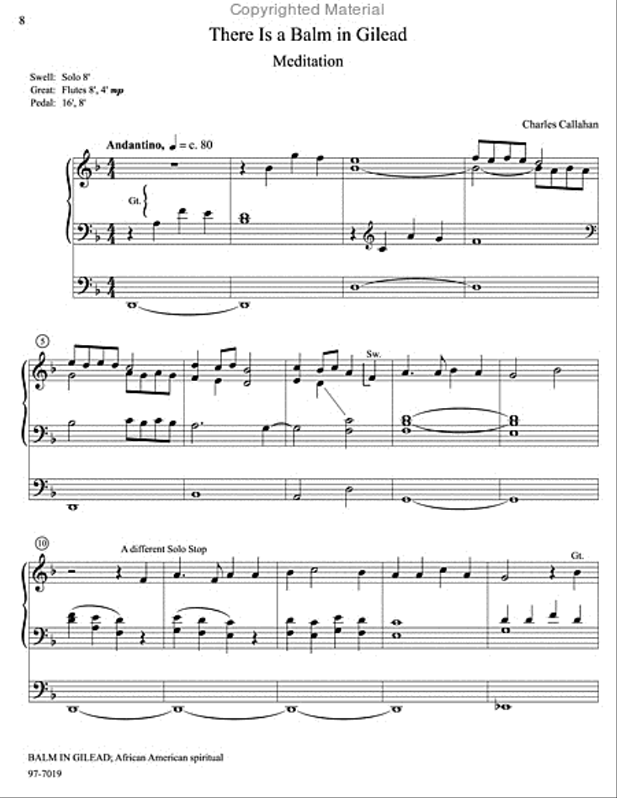Spirit of America Spirit of America Organ scores gallery preview page 3