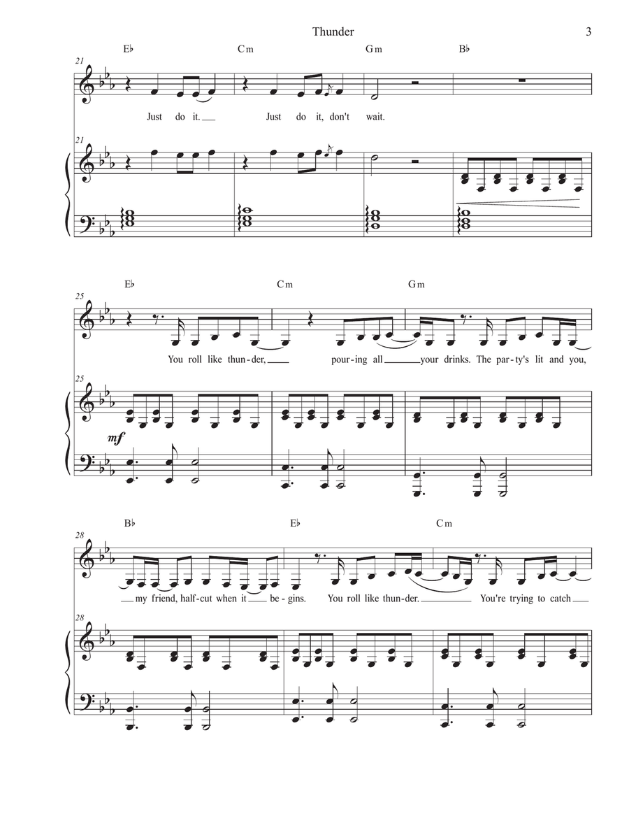 Thunder Voice scores gallery preview page 4