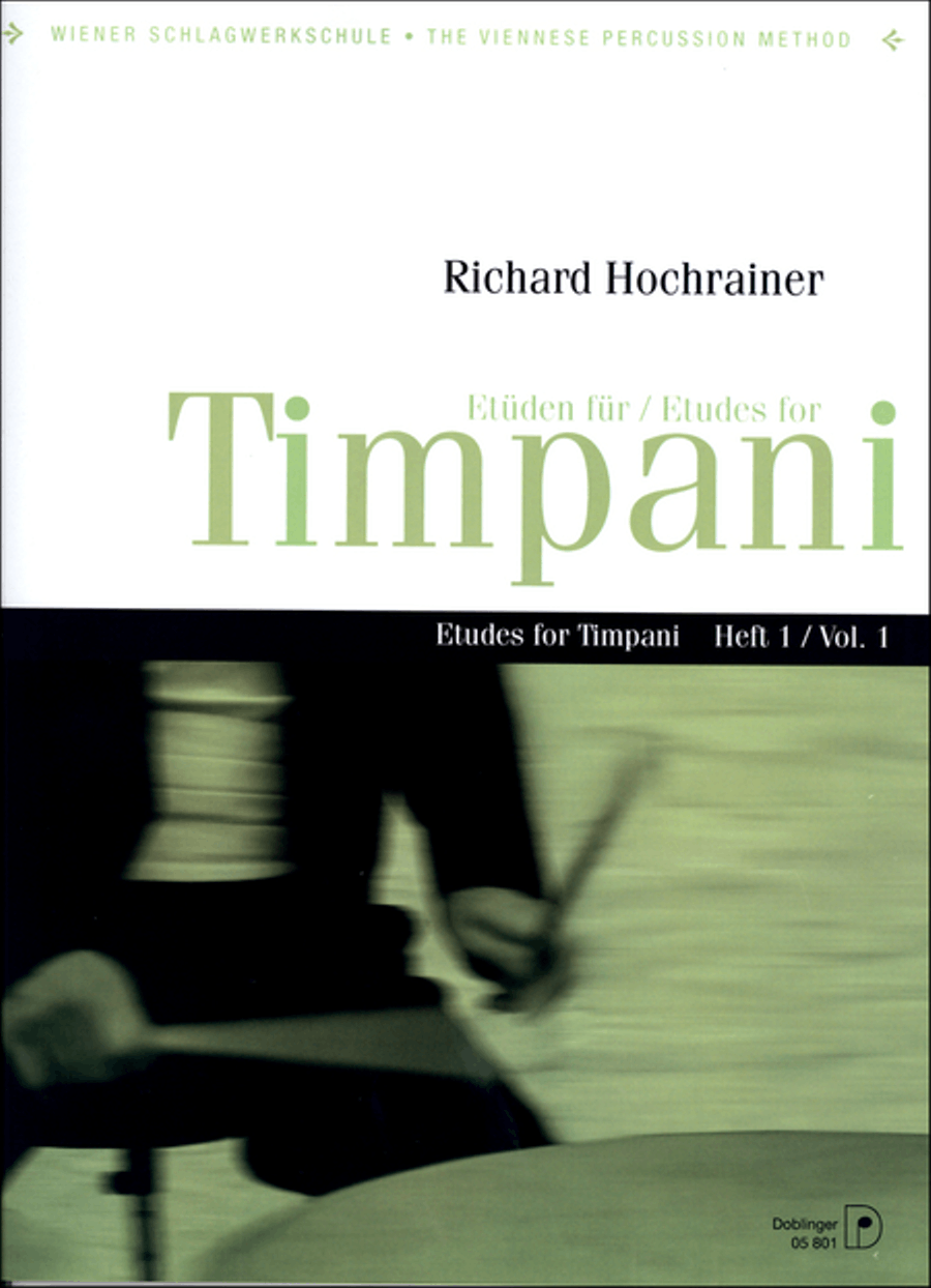 Etuden fur Timpani Heft 1 Percussion scores gallery preview page 1