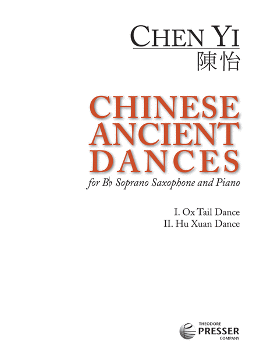 Chinese Ancient Dances Chamber Music scores gallery preview page 1