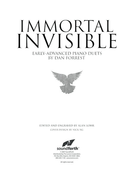 Immortal Invisible (Digital Download)