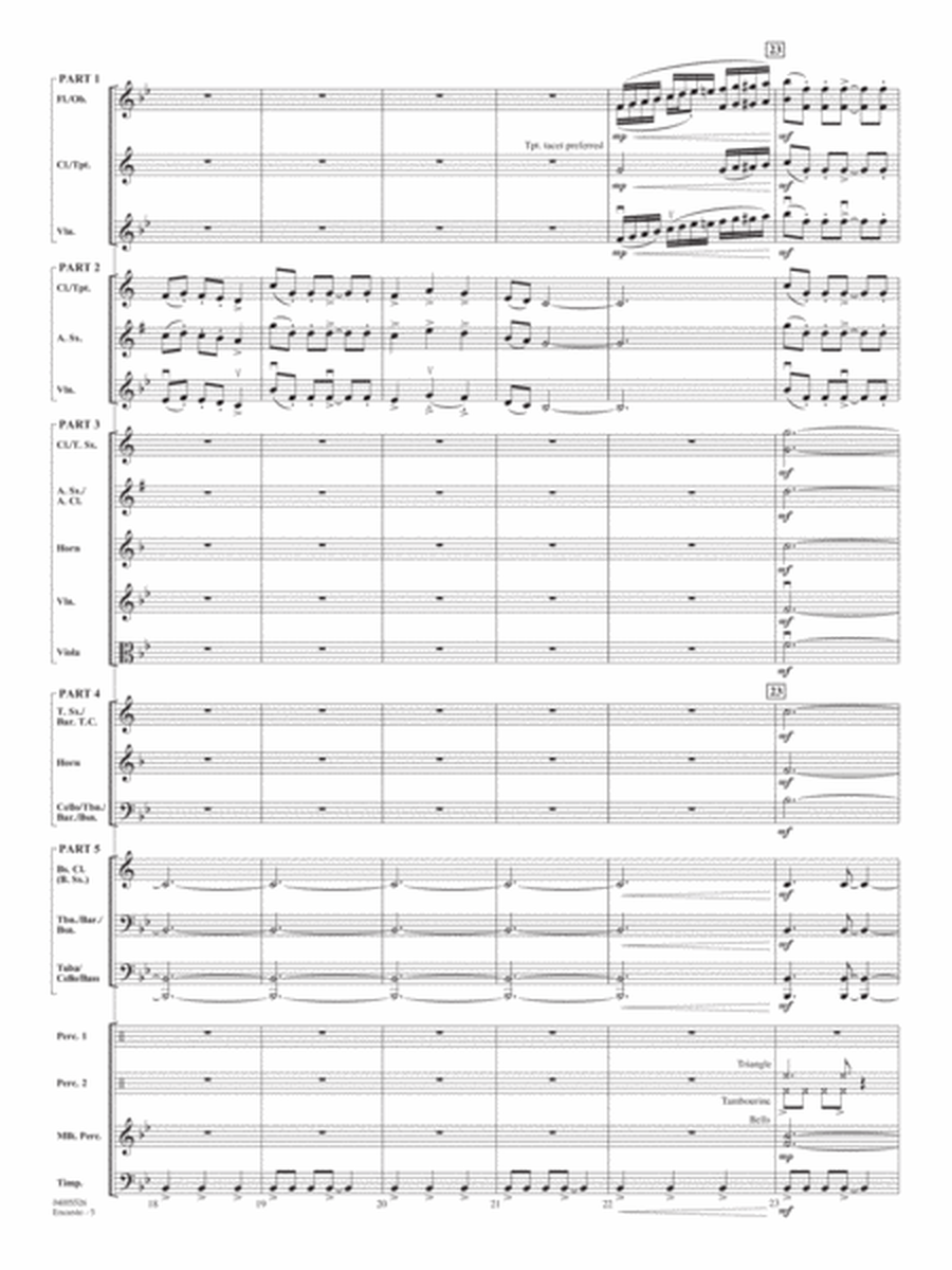 Encanto - Conductor Score (Full Score)