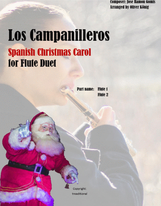 Book cover for Los Campanilleros for 2 Flutes