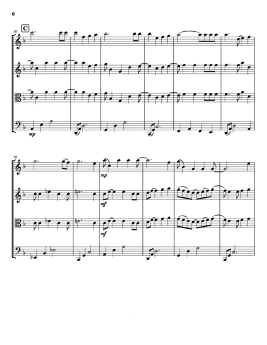 Give Thanks String Trio scores gallery preview page 6