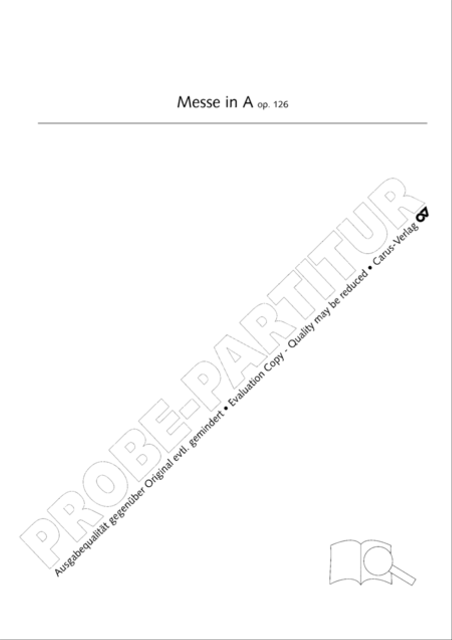 Mass in A major Mass in A major SSA scores gallery preview page 14