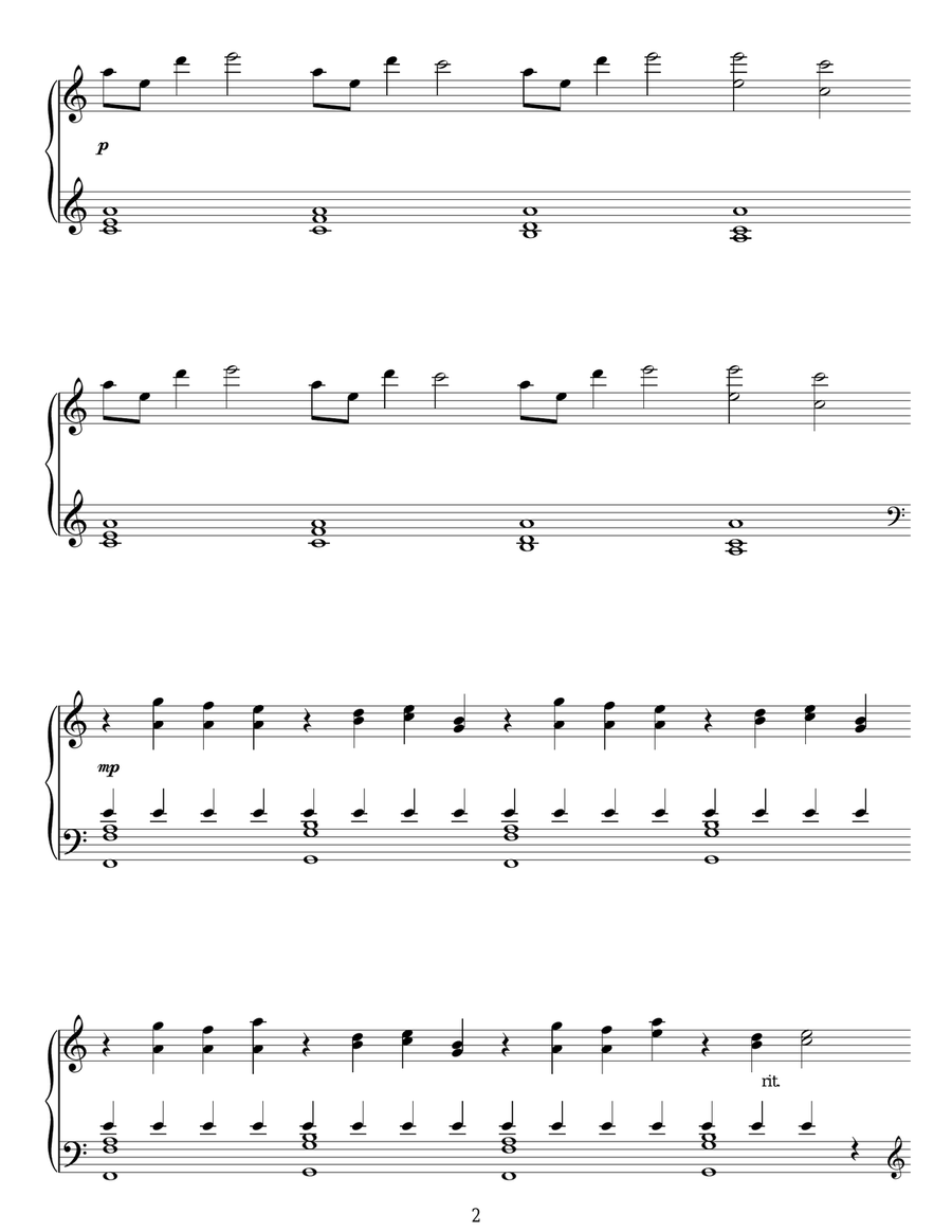 Opus 37 Piano Solo scores gallery preview page 2