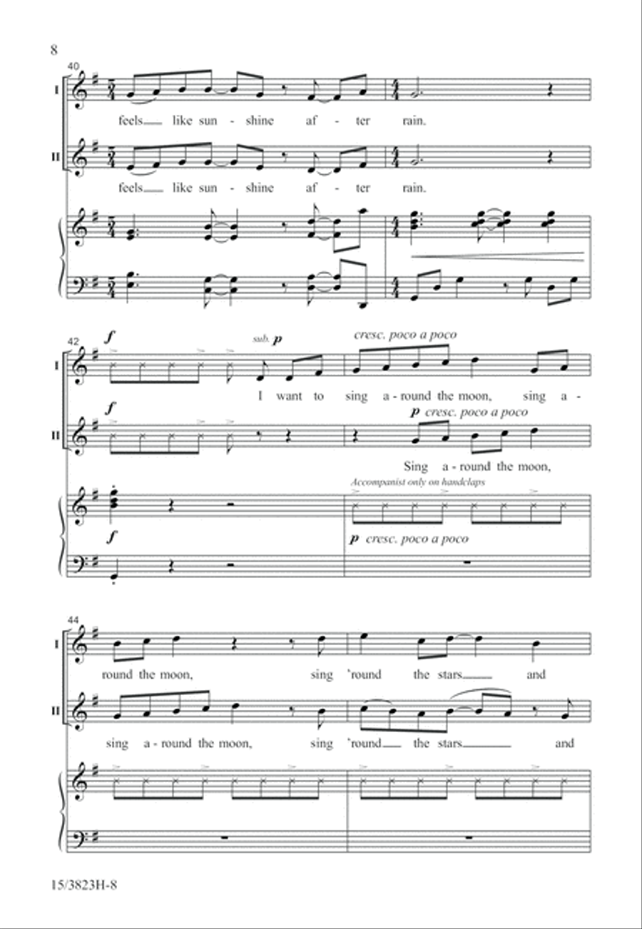 Isn't It Amazing? 2-Part scores gallery preview page 8